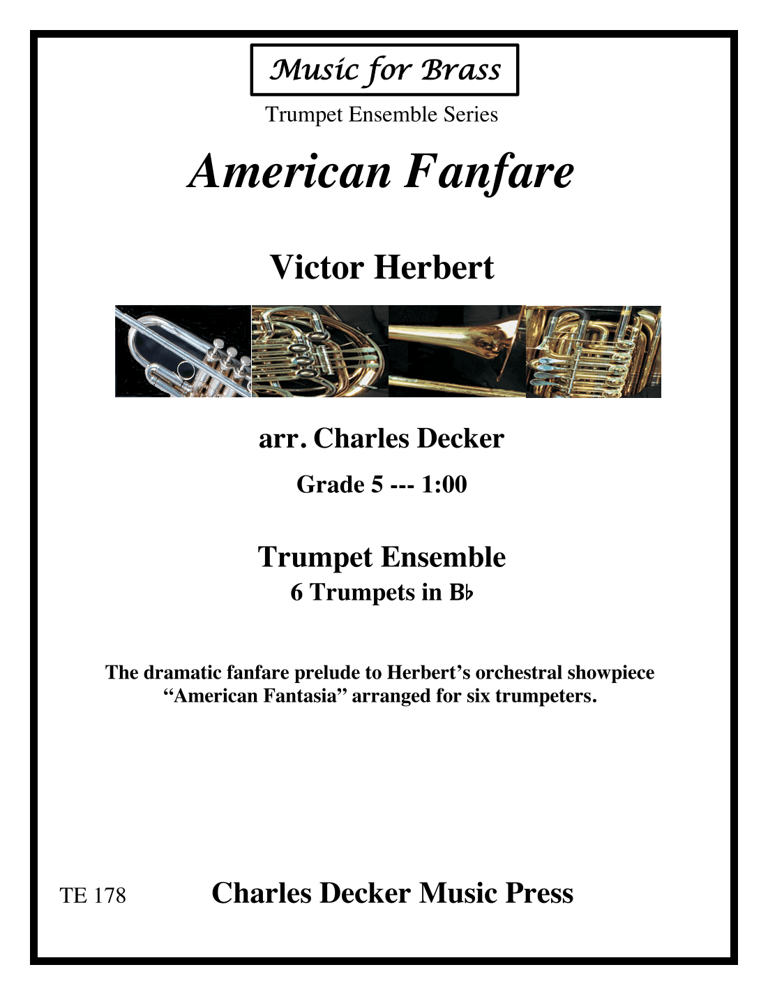 American Fanfare for Trumpet Ensemble (arr. Charles Decker)