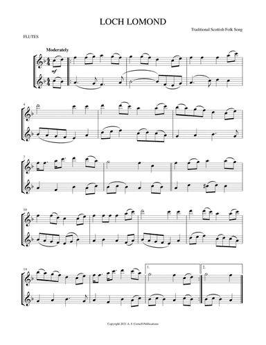 Loch Lomond (arr. Mark Phillips)