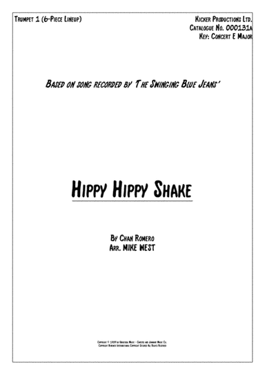 Hippy Hippy Shake (arr. Mike West)