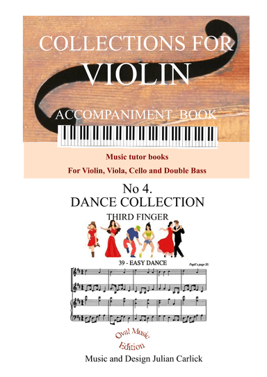 Dance Collection: Collections for Violin Volume 4 - ACCOMPANIMENT