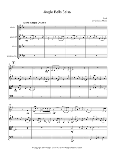 Jingle Bells Salsa (arr. Christian Morris)