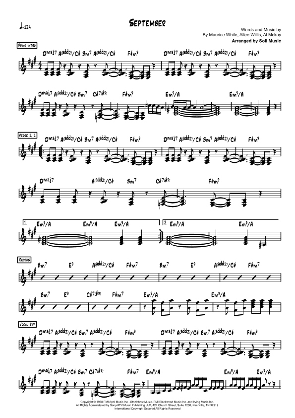 September (arr. Soli Music)