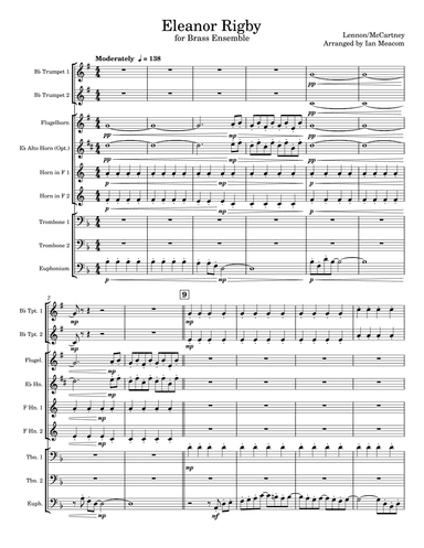 Eleanor Rigby (arr. Ian Meacom)