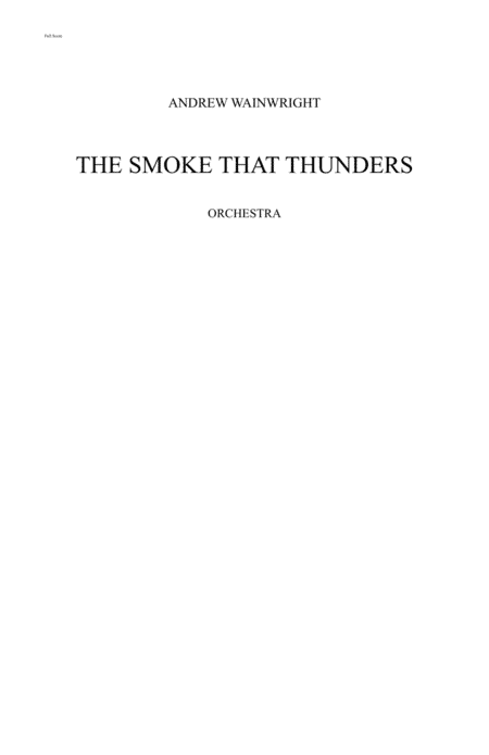 The Smoke The Thunders