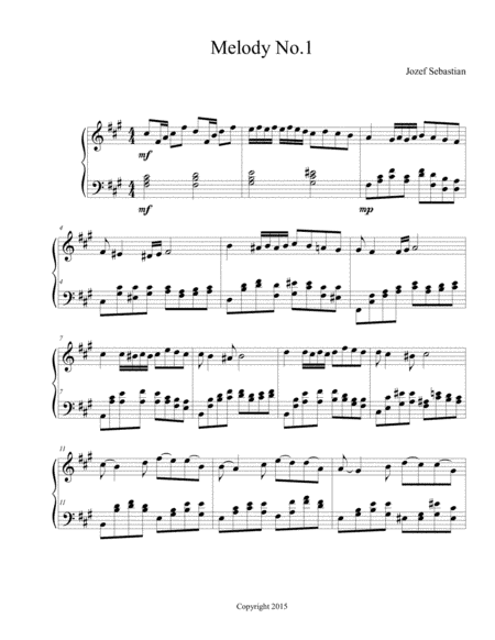 Melody No 1