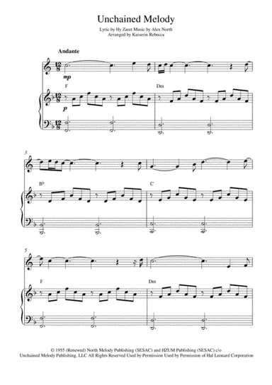 Unchained Melody (arr. Kaiserin Rebecca)