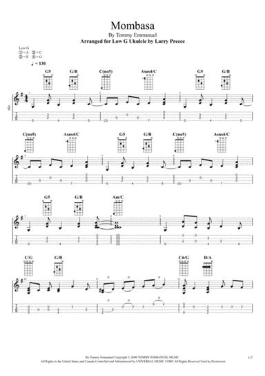 Mombasa (arr. Larry Preece)