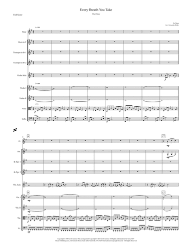Every Breath You Take (arr. Fernando Britto)