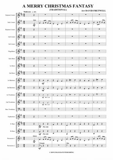 A Merry Christmas Fantasy (arr. David Fretwell)