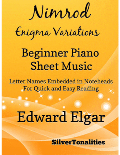 Nimrod Enigma Variations Beginner Piano Sheet Music (arr. SilverTonalities)