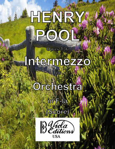 Opus 136, Intermezzo for Orchestra in F-la (Score)