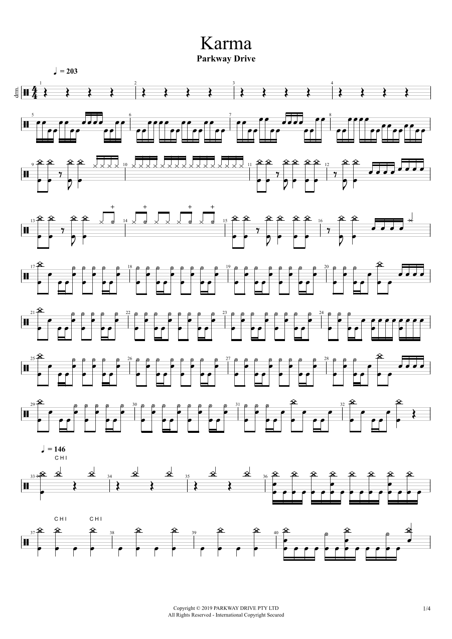 Karma (arr. Cyril Mayer)