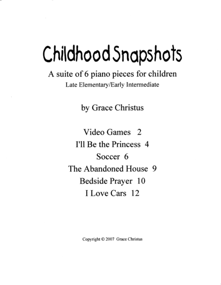 Childhood Snapshots