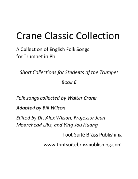Crane Classic Collection (arr. Walter Crane, Bill Wilson)