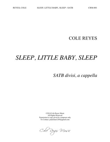 Sleep, Little Baby, Sleep