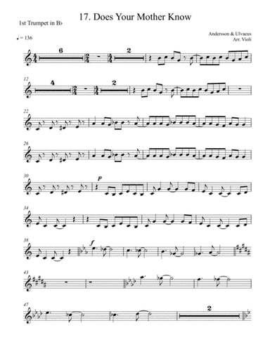 Does Your Mother Know (arr. Violi)
