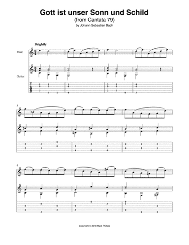 Gott ist unser Sonn und Schild (Excerpt) (arr. Mark Phillips)