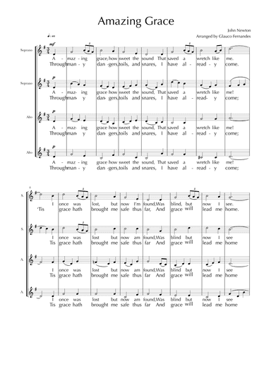 Amazing Grace (arr. Glauco Fernandes)