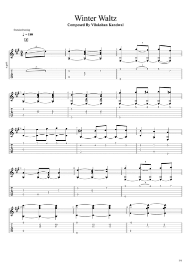 Winter Waltz - Vilakshan Kandwal (Original Piece)