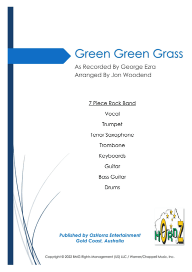 Green Green Grass (arr. Jon Woodend)