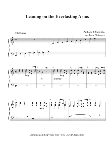 Leaning on the Everlasting Arms (arr. David Christensen)
