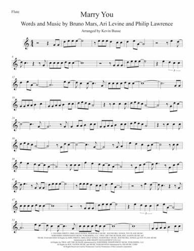 Marry You (arr. Kevin Busse)
