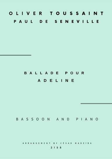 Ballade Pour Adeline (arr. César Madeira)