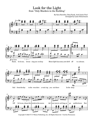Look For The Light (arr. Lasse Schuirmann)
