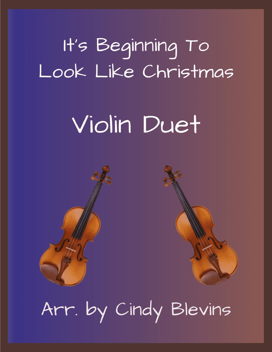 It's Beginning To Look Like Christmas (arr. Cindy Blevins)