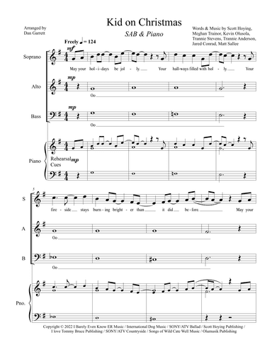 Kid On Christmas (arr. Dan Garrett)