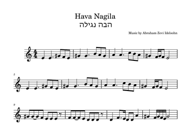 Hava Naguila (arr. Harmonistas)