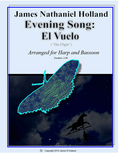 El Vuelo The Flight Lullaby for Harp and Bassoon