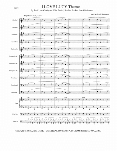 I Love Lucy (arr. Paul Hemmer)