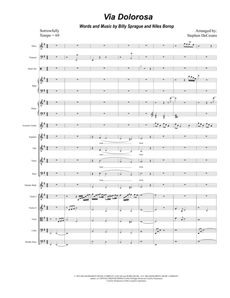 Via Dolorosa (arr. Stephen DeCesare)