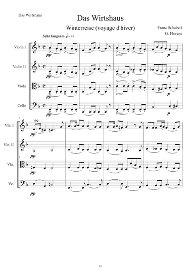 Das Wirtshaus (arr. Gaël Florens)