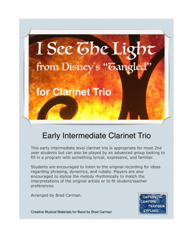I See The Light (arr. Brad Carman)