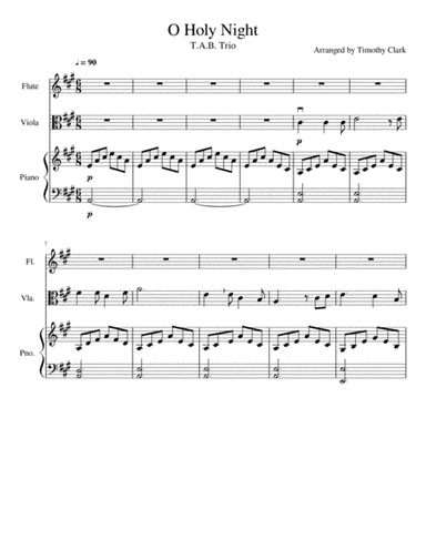 O Holy Night (arr. Timothy Clark)