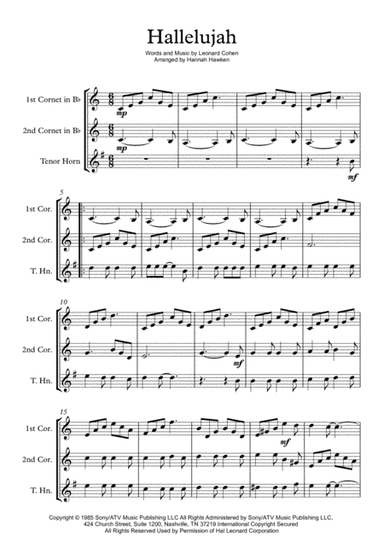 Hallelujah (arr. Hannah Hawken)