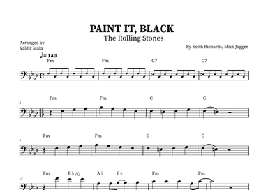 Paint It, Black (arr. Valdir Maia)