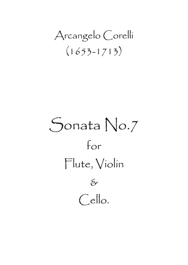 Sonata No.7 (arr. Spence Bundy)