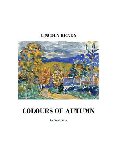 COLOURS OF AUTUMN - Solo Guitar