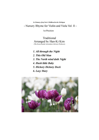 Nursery Rhyme Vol. II (Duet for Violin and Viola) (arr. Traditional)