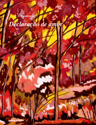 Sérgio Varalonga - Declaração de amor (Love proposal) Score only