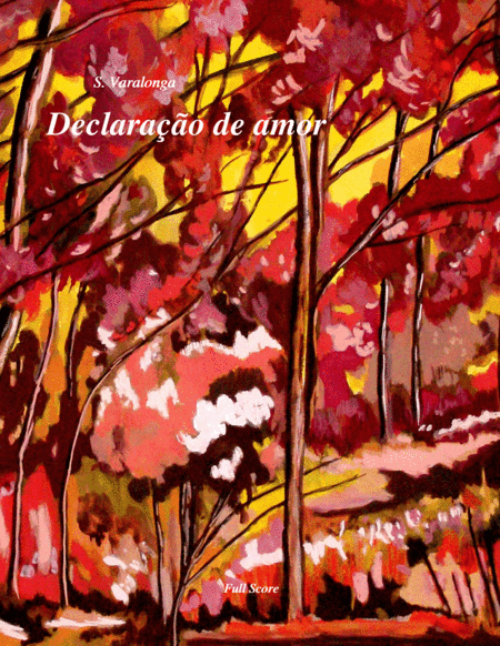 Sérgio Varalonga - Declaração de amor (Love proposal) Score only