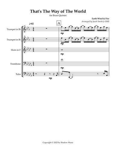 That's The Way Of The World (arr. Jacob Smith, Jr.)