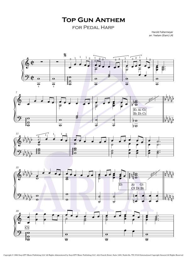 Top Gun Anthem (arr. Yeelam (Elam) LAI)