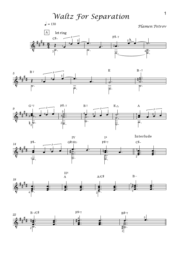 Waltz For Separation