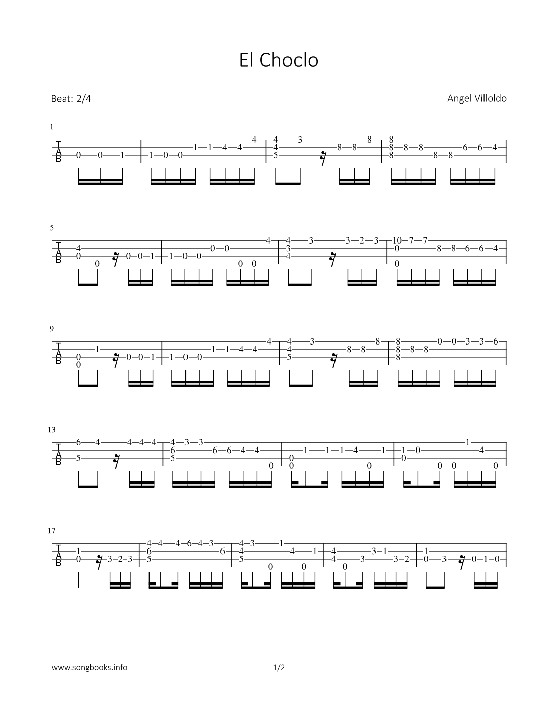 El Choclo (arr. Bettina Schipp)