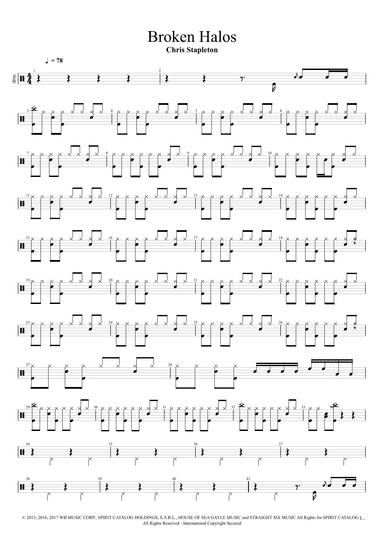Broken Halos (arr. Cyril Mayer)