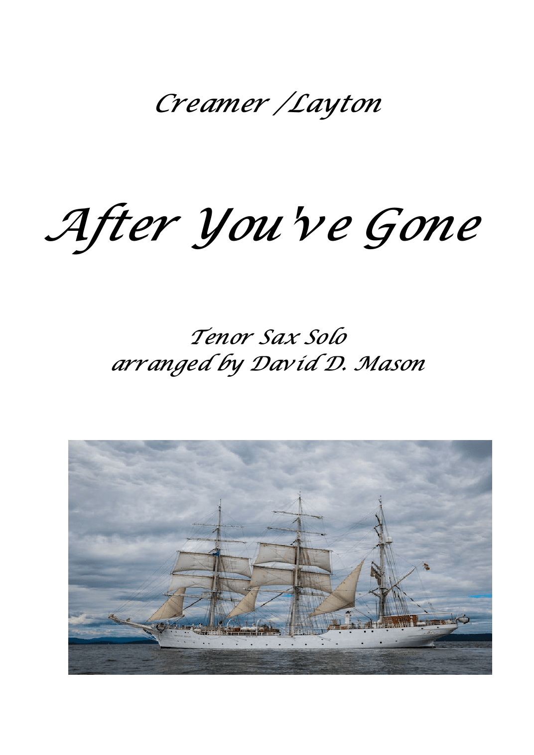 After You've Gone (arr. David Mason)
